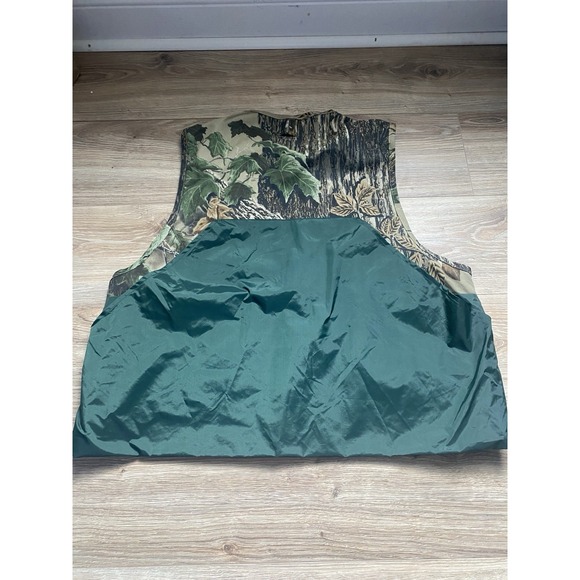 Vintage RealTree Bark Camo Duck Hunting Vest Bullet Pouch Sz L - Picture 7 of 12